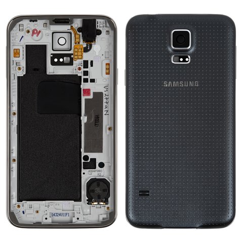Корпус для Samsung G900H Galaxy S5, сірий