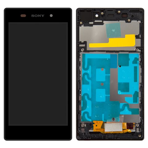 Дисплей для Sony C6902 L39h Xperia Z1, C6903 Xperia Z1, C6906 Xperia Z1, C6943 Xperia Z1, черный, High Copy
