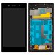 Дисплей для Sony C6902 L39h Xperia Z1, C6903 Xperia Z1, C6906 Xperia Z1, C6943 Xperia Z1, черный, High Copy