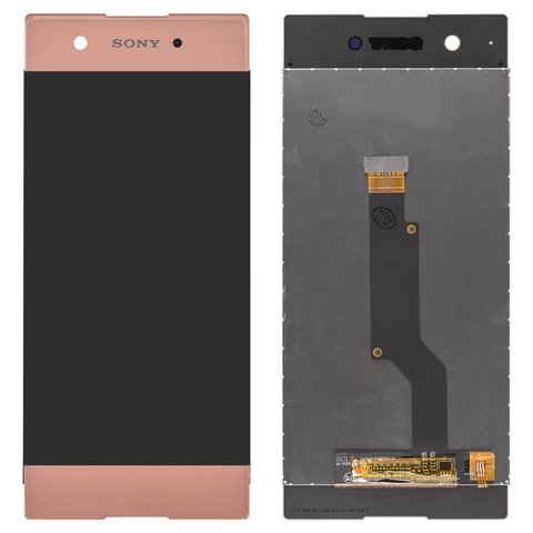 Дисплей для Sony G3112 Xperia XA1 Dual, G3116 Xperia XA1 Dual, G3121 Xperia XA1, G3125 Xperia XA1, розовый, Original PRC 