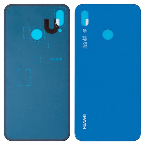 Задня панель корпуса для Huawei P20 Lite, синя