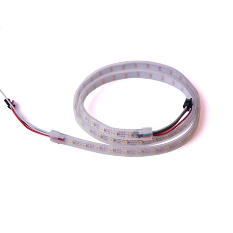 Світлодіодна стрічка SMD5050 SK6812 1800 7000 K, біла, з управлінням, IP67, 5 В, 60 діодів м, 1 м