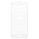 Защитное стекло All Spares для OnePlus 5 A5000, 5D Full Glue, белый