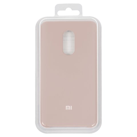 Чехол для Xiaomi Redmi Note 4X, розовый, Original Soft Case, силикон, pink sand 19 