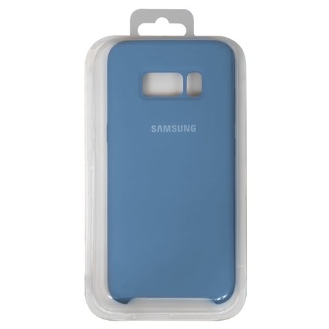 Чехол для Samsung G950 Galaxy S8, синий, Original Soft Case, силикон, azure 24 