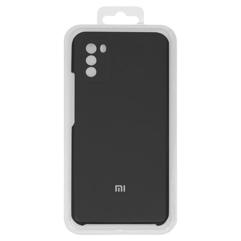 Чехол для Xiaomi Poco M3, черный, Original Soft Case, силикон, black 18 