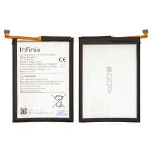 Акумулятор BL 49HX для Infinix Hot 20 5G X666 , Li Polymer, 3,85 B, 5000 мАг, Original PRC 