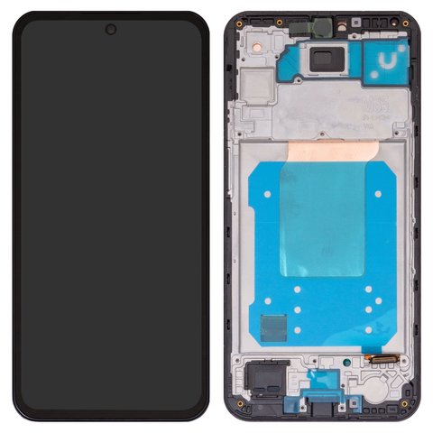 Дисплей для Samsung M356 Galaxy M35, чорний, з рамкою, Original PRC 