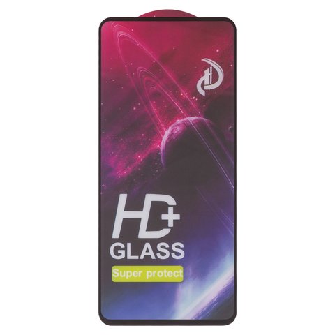 Защитное стекло All Spares для Samsung A736 Galaxy A73 5G, M526 Galaxy M52, M536 Galaxy M53, M546 Galaxy M54, совместимо с чехлом, Full Glue, черный, cлой клея нанесен по всей поверхности
