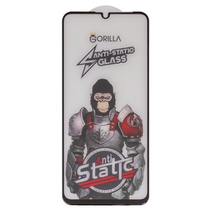 Захисне скло Gorilla для Xiaomi Poco C65, Redmi 13C, Redmi 13C 5G; Samsung A055 Galaxy A05, A057 Galaxy A05s, A065 Galaxy A06, сумісне з чохлом, Full Glue, Anti Static, чорний