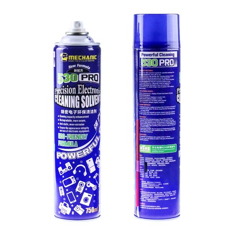 Очисник Mechanic 530 PRO, для чищення плат, 750 мл, антистатичний