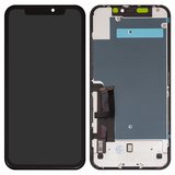 Дисплей для iPhone 11, черный, с рамкой, Copy, (TFT), ZY, LTPS HD+