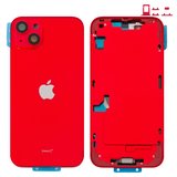 Корпус для iPhone 14 Plus, червоний, з тримачем SIM-карти, з боковими кнопками, Original (PRC), EU Version, red