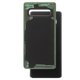 Housing Back Cover compatible with Samsung G973 Galaxy S10, (black)