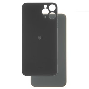Panel trasero de carcasa puede usarse con iPhone 11 Pro, verde, no es necesario desmontar la cámara, big hole, matte midnight green