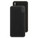 Panel trasero de carcasa puede usarse con iPhone XS, negra, con vidrio de cámara, small hole