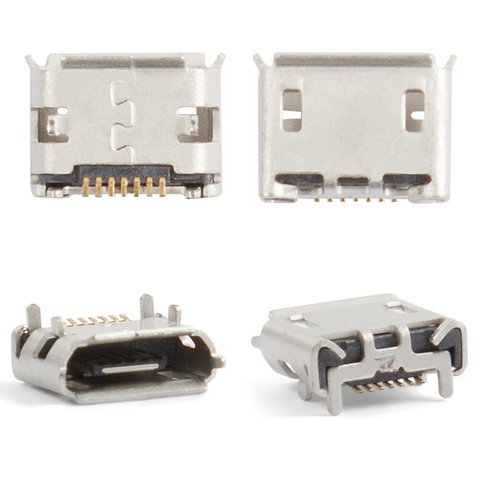Conector de carga puede usarse con Samsung B3310, B7610, C3300, C5510, I5500 Galaxy 550, I9070 Galaxy S Advance, I9100 Galaxy S2, I9103 Galaxy R, M3710, M7500, M7600, S3550, S5150 La Fleur DIVA, S5510, S5560, S5600, S5600v, S5603, S7070, 7 pin, micro USB tipo B
