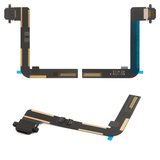 Flat Cable compatible with iPad Air (iPad 5), (charge connector, black)