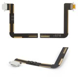 Flat Cable compatible with iPad Air (iPad 5), (charge connector, white, with components)