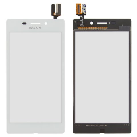 Touchscreen compatible with Sony D2403 Xperia M2 Aqua, white 