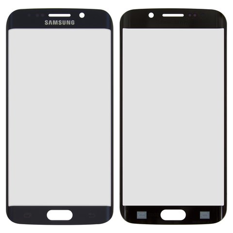 Vidrio de carcasa puede usarse con Samsung G925F Galaxy S6 EDGE, azul
