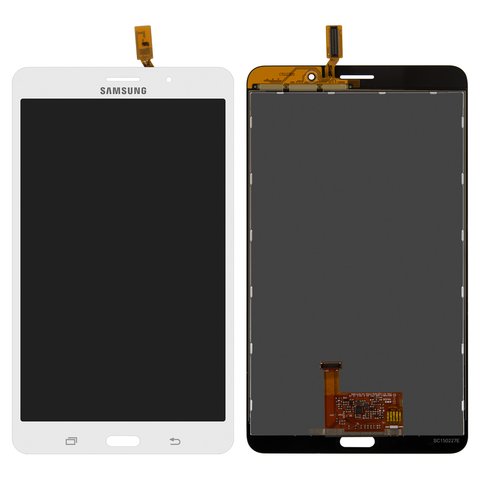 Pantalla LCD puede usarse con Samsung T230 Galaxy Tab 4 7.0, T231 Galaxy Tab 4 7.0 3G , T235 Galaxy Tab 4 7.0 LTE, blanco, versión 3G, sin marco