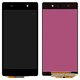 LCD compatible with Sony D6502 Xperia Z2, D6503 Xperia Z2, (black, High Copy)