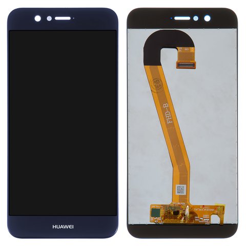 Pantalla LCD puede usarse con Huawei Nova 2 2017 , azul, sin marco, Original PRC , PIC L29