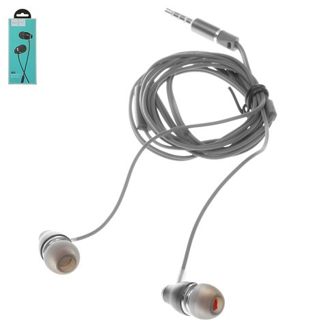 Headphone Hoco M28, (vacuum, gray, TRRS 