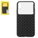 Case Baseus compatible with iPhone X, iPhone XS, (black, braided, plastic, glass) #WIAPIPH58-BL01