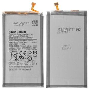 Battery EB BG975ABU compatible with Samsung G975 Galaxy S10 Plus, Li ion, 3.85 V, 4100 mAh, Original PRC  