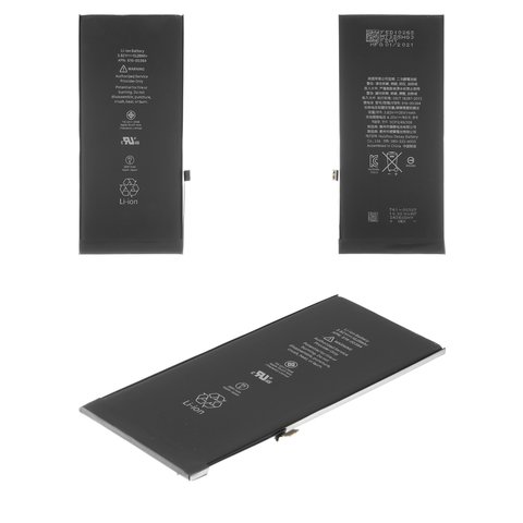 Batería puede usarse con Apple iPhone 8 Plus, Li ion, 3.82 V, 2691 mAh, sin logotipo, HC, original IC, #616 00367