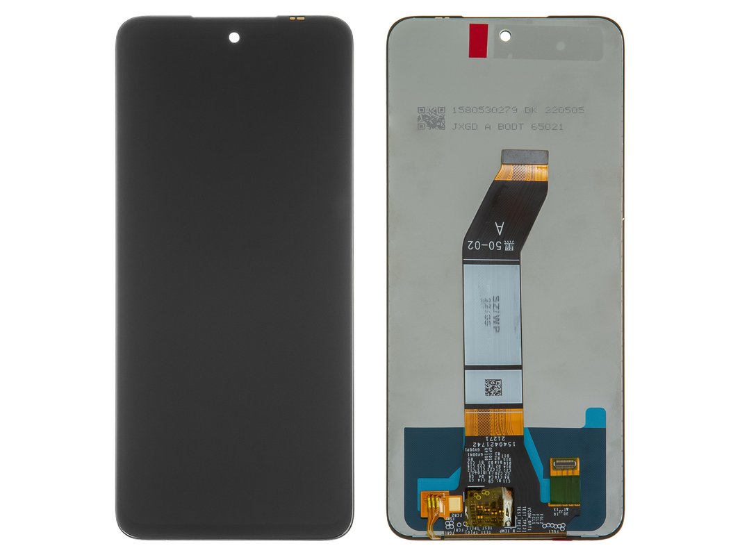 Дисплей для Xiaomi Redmi 10, Redmi 10 (2022), черный, без рамки, High Copy  - All Spares