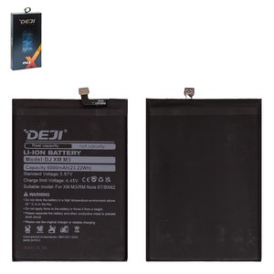 Battery Deji BN62 compatible with Xiaomi Poco M3, Redmi 9T, Redmi Note 9 4G, Li ion, 3.87 V, 6000 mAh 