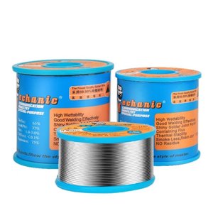 Estaño Mechanic WZ 100, Sn 63% , Pb 37%, flux 1 3%, 0.3 mm, 200 g
