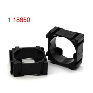 Montura para baterías 18650, 1x1
