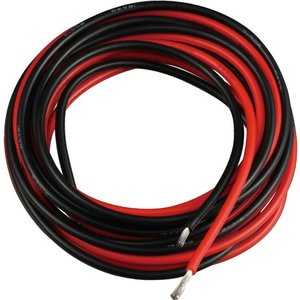 Wire In Silicone Insulation 16AWG, 1,27 мм², 1 m, red, UL3135 