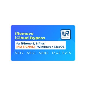 iRemove iCloud Bypass para iPhone 8, 8 Plus [NO SIGNAL] | Windows + MacOS