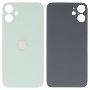 Housing Back Cover compatible with iPhone 12 mini, green, big hole 