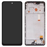 Дисплей для Xiaomi Redmi Note 12 Pro 4G, черный, с рамкой, Сopy, (TFT)