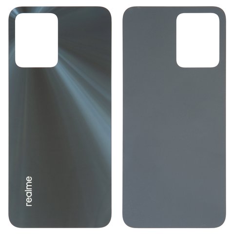 Housing Back Cover compatible with Realme C35, black 