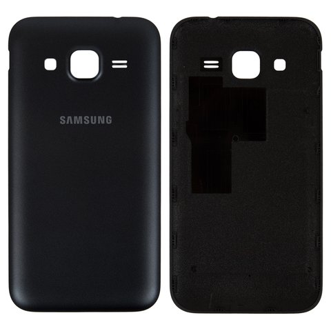Battery Back Cover compatible with Samsung G360F Galaxy Core Prime LTE, G360H DS Galaxy Core Prime, black 