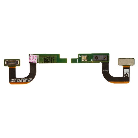 Flat Cable compatible with Samsung G935F Galaxy S7 EDGE,  with proximity sensor , with components 