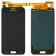 LCD compatible with Samsung J200 Galaxy J2, (black, without adjustment of light, without frame, Copy, (TFT))