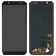 LCD compatible with Samsung A605 Dual Galaxy A6+ (2018), (black, without frame, Original (PRC), original glass)