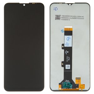 LCD compatible with Motorola Moto G10 Power, Moto G10 XT2127, Moto G20 XT2128, Moto G30 XT2129, black, without frame, High Copy 