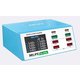 Mains Charger RELIFE RL-309A, (100 W, Power Delivery (PD), with LCD, 8 ports)