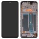 LCD compatible with Xiaomi Poco M4 Pro 4G, Redmi Note 11S, (black, with frame, Original (PRC))