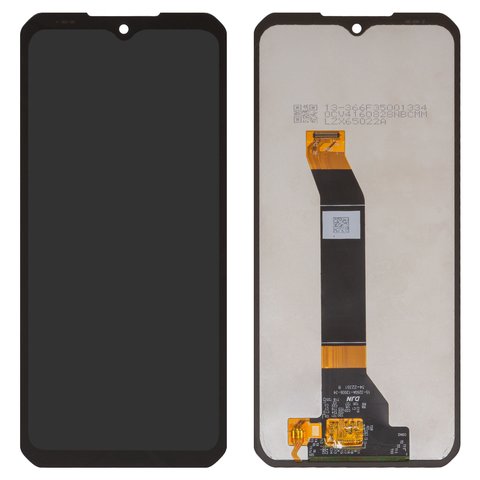 LCD compatible with Doogee S Cyber, black, without frame, High Copy