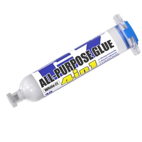 Glue Mechanic G7, polyurethane, white, quick drying, for gluing back covers, for display frames, 30 ml